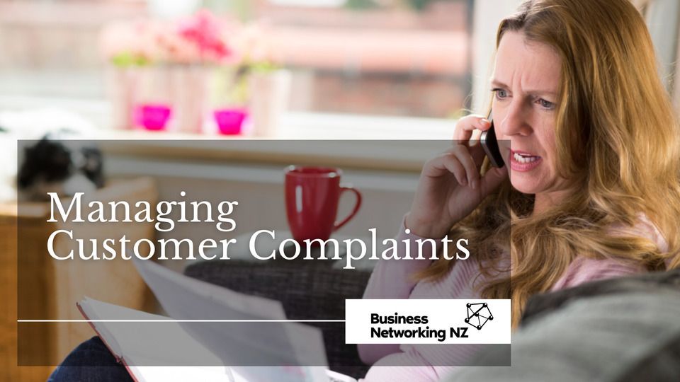 Managing Customer Complaints